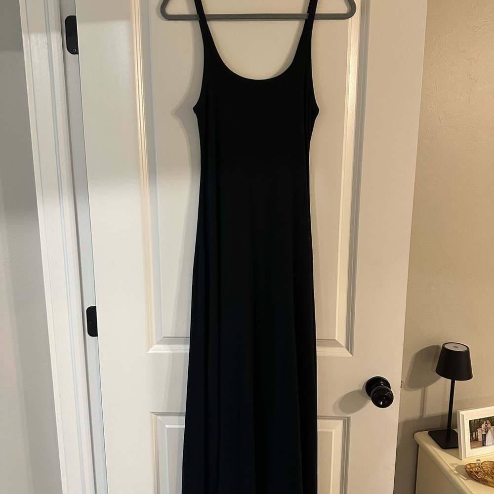 Old Navy Classic Black Maxi Dress